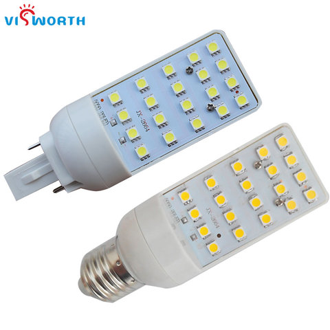 Bombillas Led G24 E27, 5W, 7W, 9W, 12W, Smd505, 20 piezas, 180 grados, luz blanca fría y cálida ► Foto 1/6