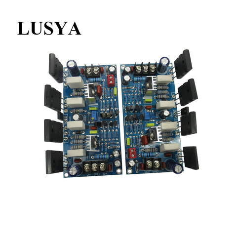 Lusya actualización junta 2 uds TTA1943 TTC5200 Placa de amplificador de Audio Dual canales 200W * 2 Tarjeta de amplificador D3-010 ► Foto 1/6