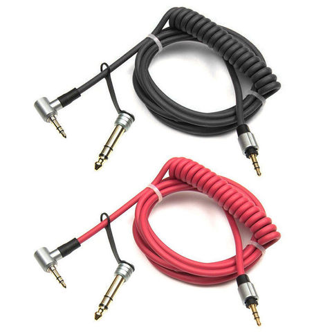 Elistooop-Cable de Audio estéreo de repuesto para Dr Dre Solo/ Pro/ Mixr/auriculares/Studio para Beats, adaptador de auriculares 2022 ► Foto 1/4