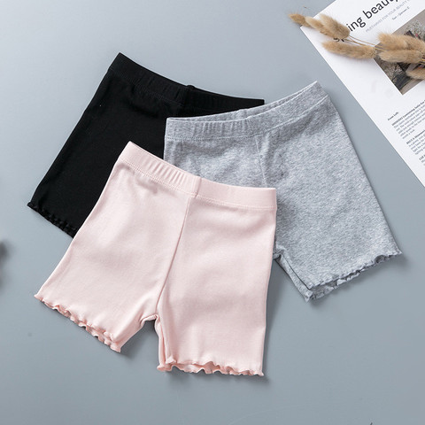 Pantalones de seguridad de algodón para niñas, ropa interior para niños de 3 a 11 años, 100% ► Foto 1/6