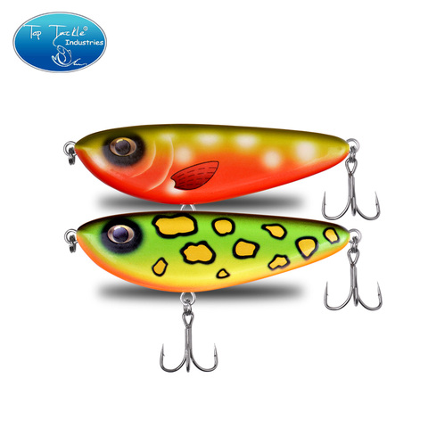 CF-señuelo de pesca artificial flotante, cebo tipo lápiz Lurehard, 125mm, 55g, para Lucio wobbler musky perch ► Foto 1/3