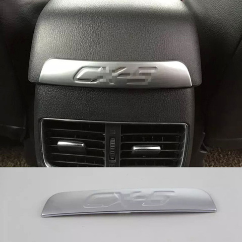 Interior nuevo cromo reposabrazos caja trasera protección para rejilla de aire acondicionado de salida de aire decorativa para Mazda CX-5 CX5 2015 2016 accesorio ► Foto 1/2