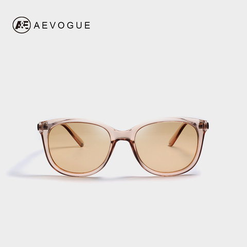 AEVOGUE-gafas de sol polarizadas para mujer, gafas de sol con montura transparente, tipo Ojo de gato, estilo Vintage, con UV400 AE0654 ► Foto 1/6