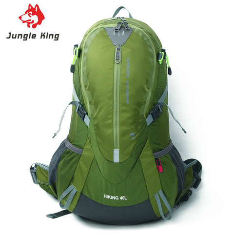 Jungle King-Bolsa de Montañismo profesional resistente al agua, Mochila deportiva para el aire libre, con cubierta de lluvia, 2017 kg, novedad de 1,3 ► Foto 1/6