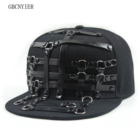 GBCNYIER-gorra de béisbol con visera plana para hombre y mujer, gorro de béisbol con visera plana, estilo Hip Hop, Unisex ► Foto 1/6