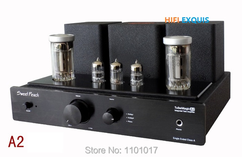 AMPLIFICADOR DE TUBO DE SP-FU50 XiangSheng Sweet Peach A2 HIFI exquisis FU50 con terminal de señal MM salida de auriculares de etapa Phono XSA2 ► Foto 1/6