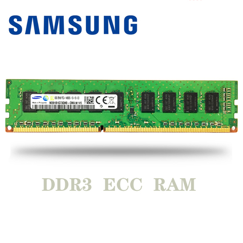 Memoria de escritorio para servidor Samsung, 2GB, 8GB, 4GB, ECC DDR3 PC3 12800E 14900E 1600MHZ 1333 Mhz 1866Mhz 1600MHZ 1866 1333 MHZ 8G DIMM RAM ► Foto 1/5