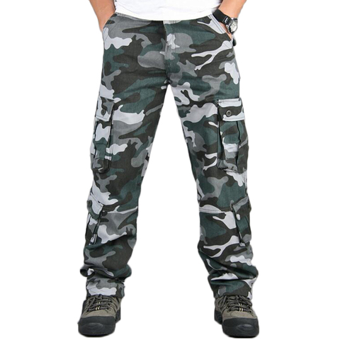Pantalones de camuflaje militar para pantalones Cargo de varios bolsillos, pantalones para correr de estilo Hip ropa urbana, pantalones de camuflaje, venta al por mayor - Historial de precios