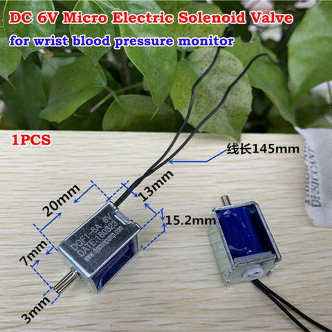 Mini válvula solenoide eléctrica para Monitor de presión arterial, esfigmomanómetro electrónico pequeño de Gas y aire, CC de 6V ► Foto 1/4