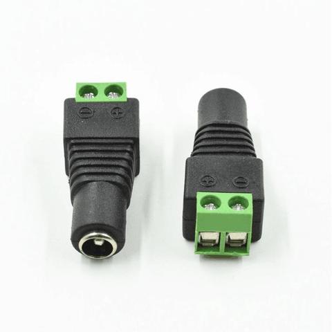 10 Uds 2,1x5,5*5,5*2,1mm DC conector de enchufe hembra ► Foto 1/1