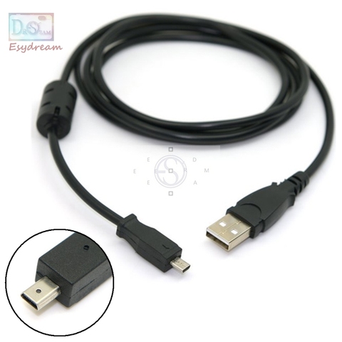 Cable de datos USB U-8 U8 para Kodak EASYSHARE C180 C1013 M380 M320 M341 M381 M420 M853 M1063 M753 M873 M883 Z915 Zx1 P880 P850 ► Foto 1/5