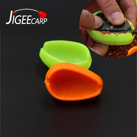 JIGEECARP-molde en línea de pesca de carpa, herramienta de alimentación de cebo, alimentador de pesca de plástico duradero rápido, 1 ud. ► Foto 1/6