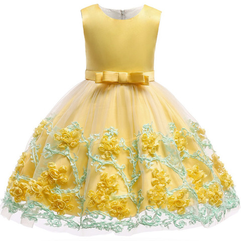 Vestido de fiesta de princesa para niñas, tutú de encaje para bebés, ropa elegante para niñas ► Foto 1/1