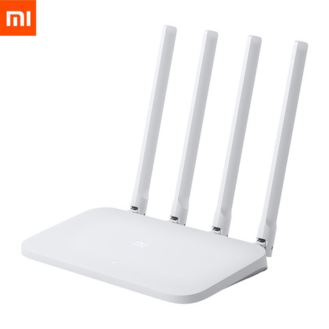 Original Xiaomi Mi Router WIFI 4C Router APP Control 64 RAM 802,11 b/g/n 2,4G 300Mbps 4 antenas Routers inalámbricos repetidor ► Foto 1/6