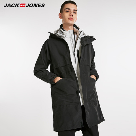 JackJones hombre abrigo de viento con capucha ocio | 218421502 ► Foto 1/6