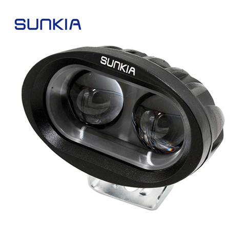 SUNKIA-Luz LED de trabajo para motocicleta, lámpara auxiliar antiniebla de 20W, 2000 lúmenes, Universal, todoterreno, ATV, 4WD ► Foto 1/5