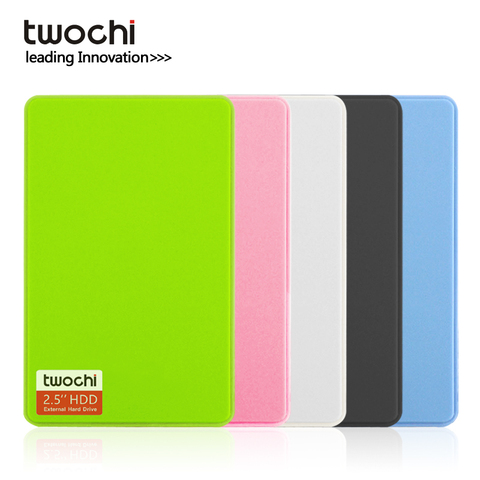 TWOCHI A1 2,5 ''USB3.0 externo disco duro de 80 GB/120 GB/160 GB/250 GB/320 GB/500 GB HDD portátil disco de almacenamiento macho y para Pc/Mac ► Foto 1/6