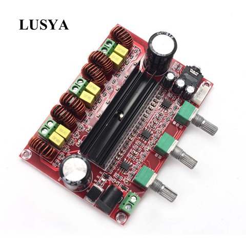 Lusya TPA3116D2 2,1 amplificador de potencia 80W * 2 + 100W Subwoofer amplificador de Audio Digital para D3-005 de altavoz de 4-8 ohmios ► Foto 1/6