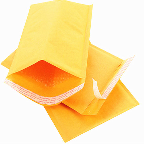 150*200mm de papel Kraft bolsas de sobres de burbujas sobres acolchados de envío sobre con burbuja bolsa de correo suministros ► Foto 1/6