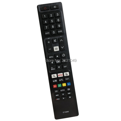 Mando a distancia CT-8053 para Toshiba TV CT8069 CT-8069.CT8053 48U7653DB.43U6783DA.55U6763DA ► Foto 1/4