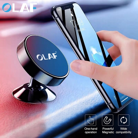 OLAF-Soporte de teléfono magnético Universal para coche, para iPhone X, Samsung, soporte de ventilación de aire, GPS ► Foto 1/6