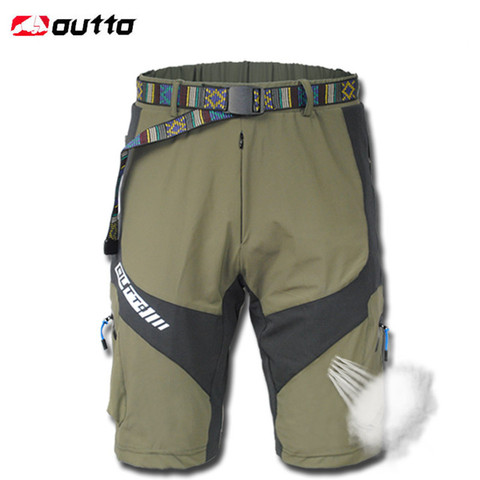 OUTTO de los hombres pantalones cortos de ciclismo transpirables Correr bicicleta MTB bicicleta de montaña escalada deportes abajo suelta pantalones cortos ► Foto 1/6