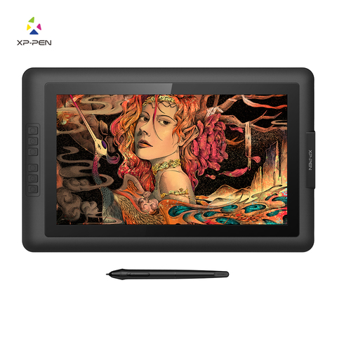 Xp-pen-tableta de dibujo Artist15.6, monitor gráfico, bolígrafo Digital, gráficos con 8192 de presión, 178 grados de ángulo visual ► Foto 1/6