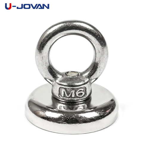 Imanes potentes en forma de anillo para pesca, U-JOVAN diámetro de 36mm, para imán fuerte, Circular de acero magnético ► Foto 1/3