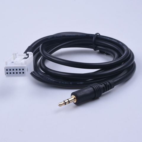 Cable auxiliar Adaptador de Audio para coche, interfaz Jack de 3,5 MM, para BMW E60 E63 E64 E66 E81 E82 E70 E90 ► Foto 1/3