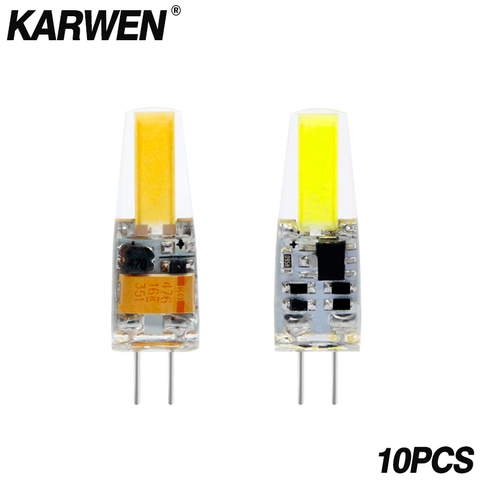 10 unids/lote Lampada LED lámpara G4 6W de alta calidad AC/DC 12V 12V 220V lámparas LED bulbo G4 lámpara lámparas de reemplazar las luces halógenas ► Foto 1/6