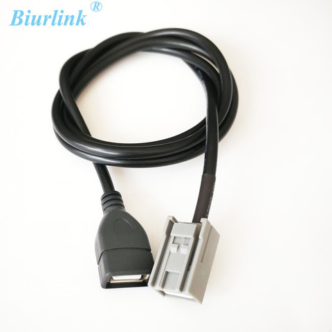 Cable adaptador USB de apoyo MP3 MP4 WMA Flash USB para Honda CRV acuerdo CRZ cívica Jazz Fit ► Foto 1/6
