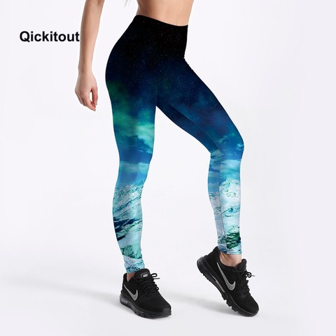 Estilos de verano moda caliente Leggings cálidas de mujer Digital imprimir hielo y nieve leggins Sexy de gimnasio Drop Shipping S106-703 ► Foto 1/6