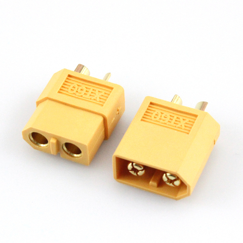 XT60 XT-60 clavijas de conectores tipo bala macho y hembra para batería Lipo RC (1 par) ► Foto 1/4