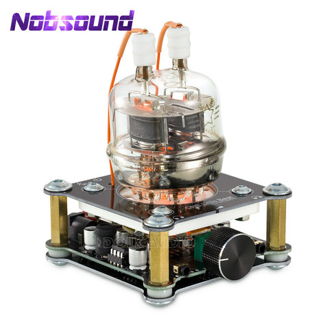 Amplificador de tubo de válvula Nobsound Mini FU32(832A) Hi-Fi estéreo preamplificador de tubo de escritorio para auriculares Amp ► Foto 1/6