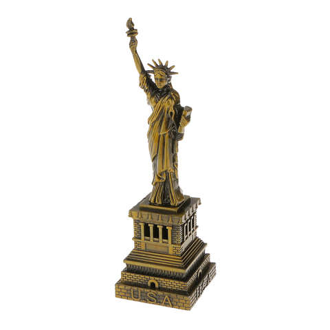 Figura de acción de la Estatua de la libertad, adornos de recuerdos para decoración del hogar, 15cm ► Foto 1/6