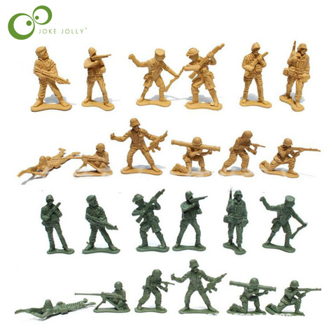 Modelo de soldado de plástico de la Segunda Guerra Mundial para