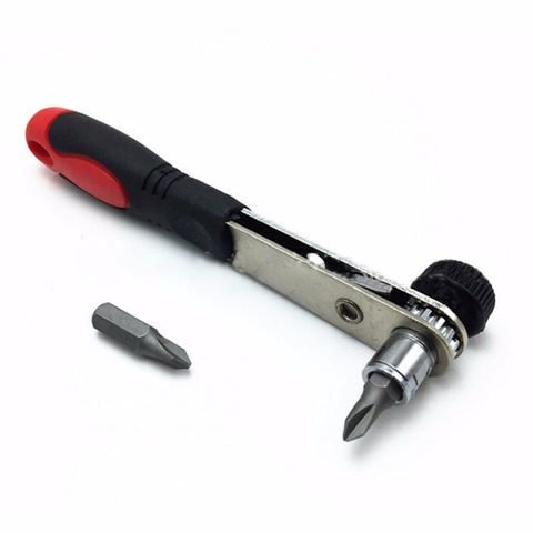 Mini Llave de trinquete de rápida 1/4 pulgadas, herramienta de mano para reparación de tuercas, destornillador, varilla, gran oferta ► Foto 1/6
