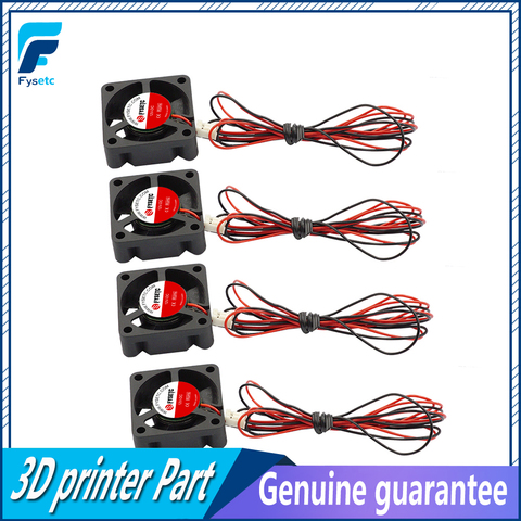 4 unids/lote Mini 12V 3010 30MM 30x30x10MM 12V 2Pin enfriador de corriente continua pequeño ventilador de refrigeración 3010 12v para 3D piezas de impresora ► Foto 1/1