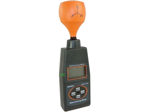 Medidor de Electrosmog Digital profesional, medidor de intensidad de campo de alta frecuencia magnético portátil, probador de MEF con paquete ► Foto 1/6