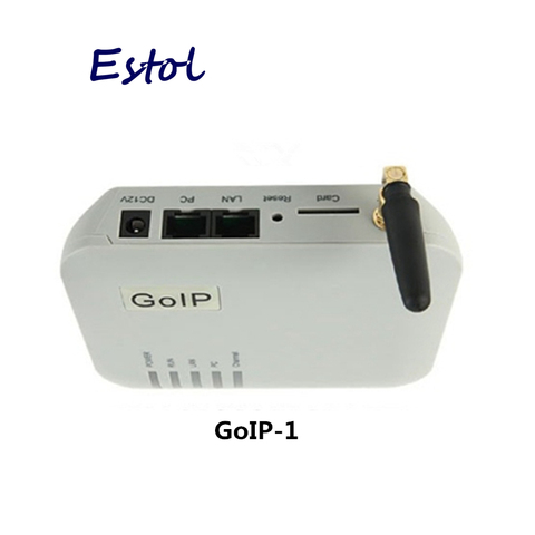 Original DBL 1 SIM terminal Gateway VoIP GSM (IMEI cambiable... SIP y H.323 VPN PPTP SMS) GoIP1 para IP PBX-Promoción ► Foto 1/6