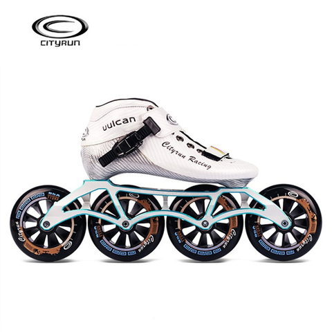 CTS CITYRUN Velocidad Profesional zapatos de patinaje 7000 aleación CNC Powerslide 4X110mm 110mm 100mm 90mm 85A rueda Base de patinaje sobre ruedas CT ► Foto 1/1