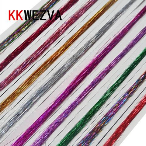 Oropel de colores mezclados, 10 paquetes de 0,3mm, cristal brillante plano colorido, señuelo de la pesca con mosca, cebos de herl, atado de moscas, material ► Foto 1/6