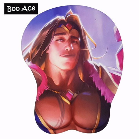 Almohadilla de ratón Taric Anime 3D Oppai, reposamuñecas ► Foto 1/5