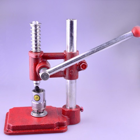 Máquina de prensa de botón cubierto de tela, máquina de tela hecha a mano con botón de autocubierta, herramientas de molde ► Foto 1/2