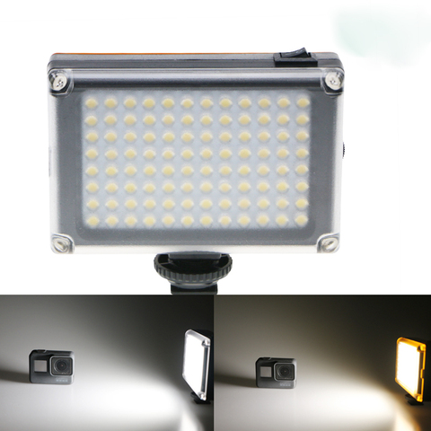 Ulanzi-Luz LED 96 para teléfono, iluminación de fotos en cámara, Zapata caliente, lámpara LED para iPhoneX 8, videocámara, Canon/Nikon, DSLR, transmisión en vivo ► Foto 1/1