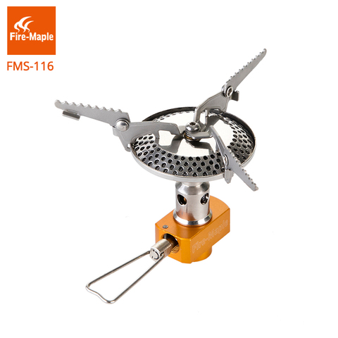 Fuego de arce al aire libre estufa de Gas de una sola pieza grande inoxidable Burner Camping Equipment plegable ligero 2820 W engranaje al aire libre FMS-116 ► Foto 1/6