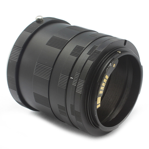 Pixco EMF AF confirmar Macro tubo de extensión para Canon EOS EF 4000D(3000D), 2000D(T7/X90), 6D Mark II, 5D Mark IV, 200D(SL2/X9), ► Foto 1/1