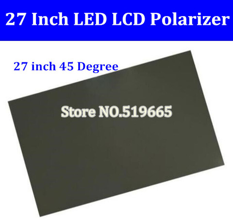 Lámina polarizada LCD de 27 pulgadas, lámina polarizada para pantalla LCD LED IPS de 45 grados para TV, nueva ► Foto 1/1