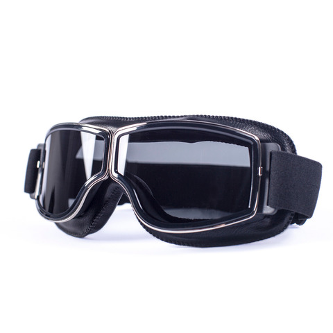 Gafas universales evomosa Vintage para motocicleta, gafas de piloto, moto, Scooter, gafas de motociclista Steampunk, gafas para casco Harley ► Foto 1/6