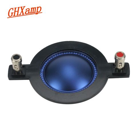 GHXAMP 44,4mm alambres planos Tweeter altavoz Bobina de voz azul película de aluminio con columna 44,4 core tweeter accesorios para conductores ► Foto 1/1